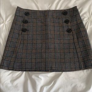 Plaid skirt